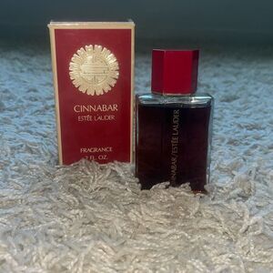 NIB Vintage Estee Lauder Cinnabar Fragrance Perfume Splash 2 fl Oz Original Form